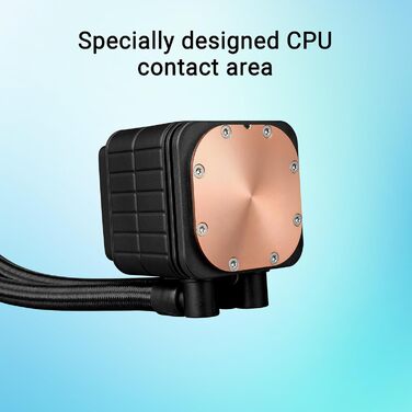 ASUS Prime LC 240 ARGB - Система водяного охолодження CPU з RGB підсвіткою (2 вентилятори, 400 мм шланги, підтримка Intel LGA 1851/1700/1200/115X, AMD AM5)