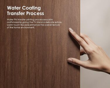 Підставка для телевізора FITUEYES 43-65 дюймів, настільна, регульована висота, чорна