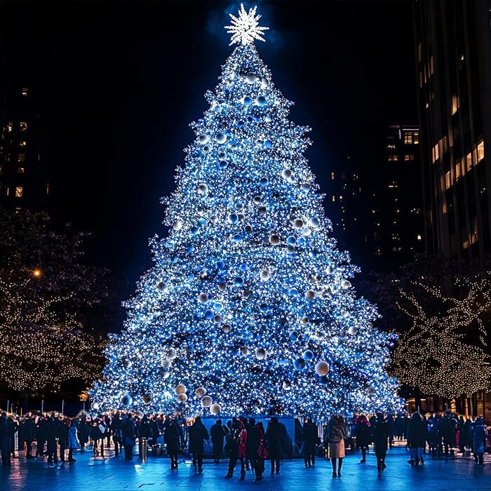 LED гірлянда WISD 13м, 200 LED, рожево-біла. Диммування, 12 режимів, таймер, EU штекер. Декор для ялинки, балкона, кімнати, саду.