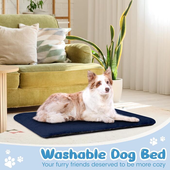 Крісло-лежанка для собак великих порід Baodan, 106x71 см, водонепроникне, з антиковзною основою, XL, Marineblau