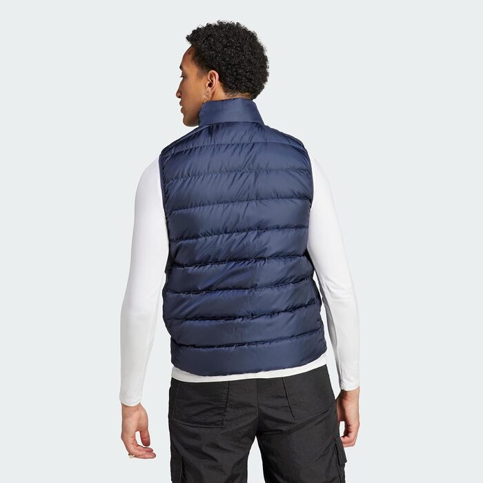 Жилет Adidas Essentials 3-Stripes з легким пухом, чоловічий, L, Legend Ink