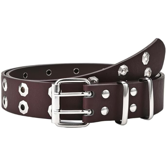 Жіночий шкіряний ремінь Punk з пряжкою у формі зірки, для джинсів та пальто