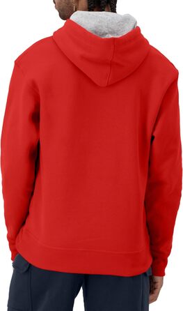 Спортивна кофта Champion Powerblend Fleece з капюшоном, логотип C (кольори вже не виробляються), стандартна посадка, XS, червоний колір (Team Red Scarlet)