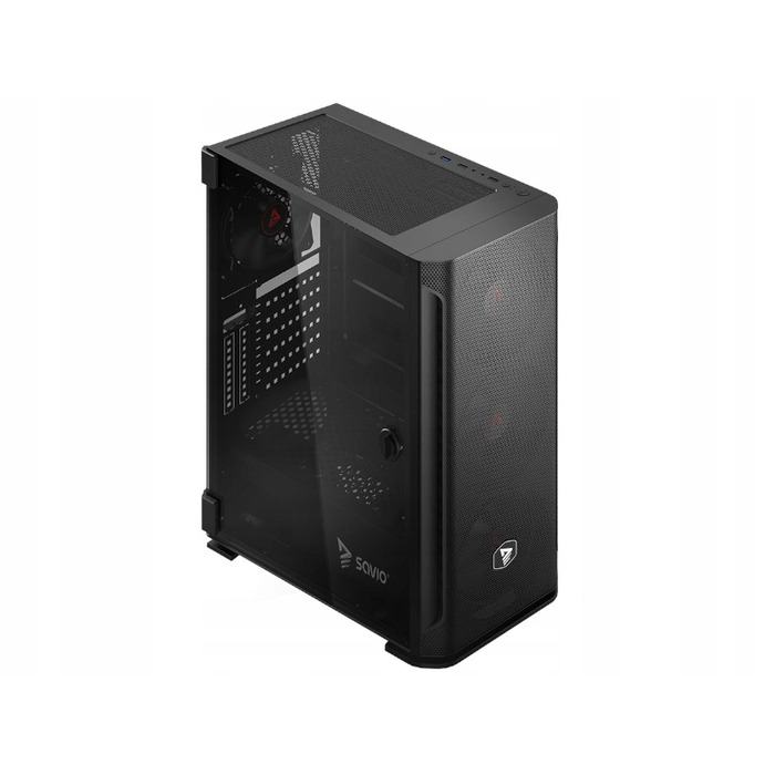 Корпус Savio Shadow X2 Midi Tower, чорний