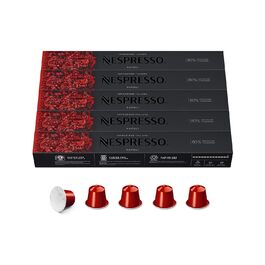 Nespresso Ispirazione Napoli: 50 капсул кави, темне обсмаження, сумісні з Nespresso Original