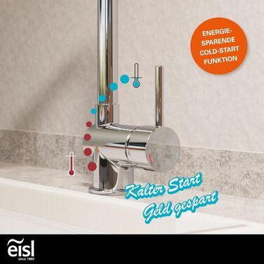 Змішувач кухонний EISL FUTURA з високим виливом, одноlever, хром