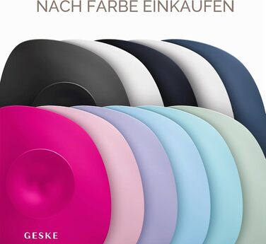 Силіконова щітка для тіла GESKE Body Brush 4 в 1 для глибокого очищення та масажу, ергономічний дизайн, рожева