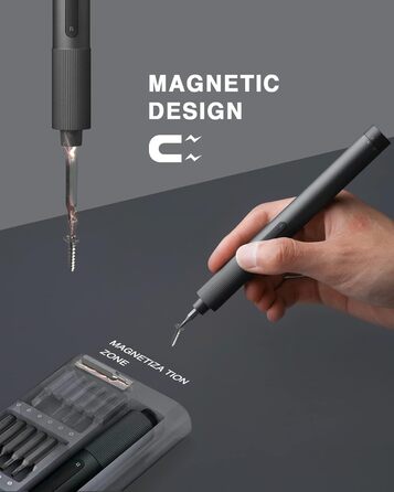 Акумуляторна викрутка Xiaomi Mi Precision Screwdriver – Електрична викрутка з набором біт