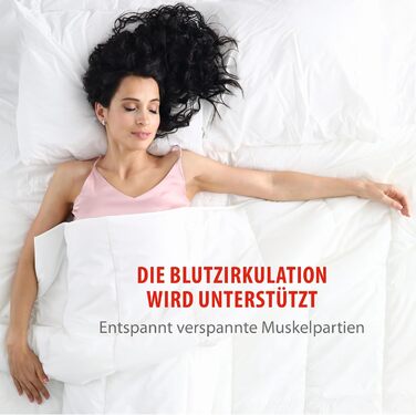 Електрична ковдра Alpina 80 x 150 см, 60 Вт, 3 режими нагріву, біла, поліестер