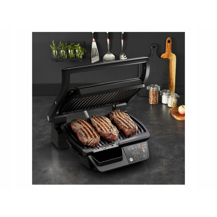 Електричний гриль Tefal Optigrill GC7P0810, 2000 Вт, сендвічниця для паніні