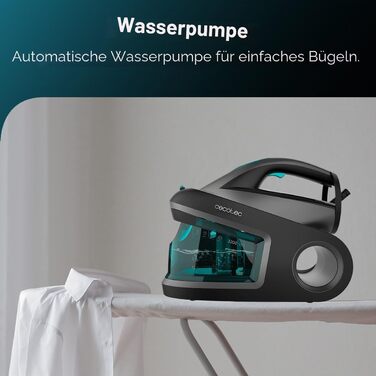 Праска з парогенератором Cecotec IronHero 3200 Essential: 3200 Вт, 8 бар, подача пари 150 г/хв, антикальцій, Turbo Slide