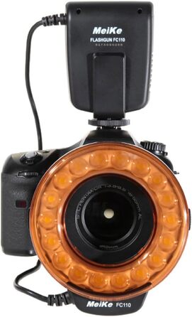 Рінглайт Makro Ringblitz FC-110 для Canon/Pentax DSLR/SLR камер - світло для фото та відео
