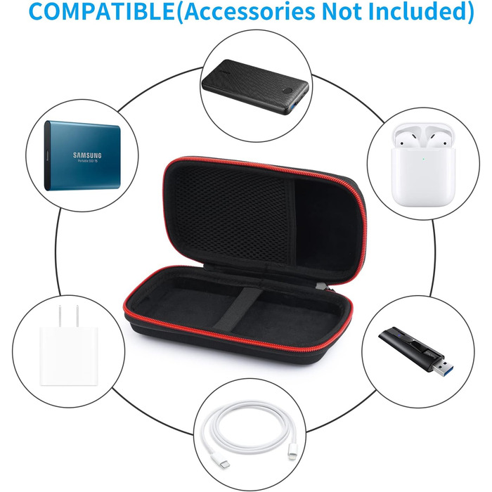 Захисний кейс/сумка для повербанку Anker PowerCore, EasyAcc, Charmast, SKYNEW (18x9x4 см)