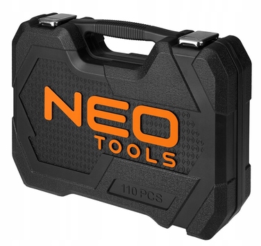 Набір торцевих ключів NEO TOOLS, 110 предметів, 1/2