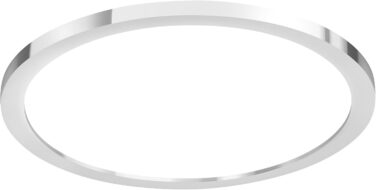 LEDVANCE Smart LED Bathroom Lamp white, 1200LM, 3000-6500K, 300mm x 70mm, IP44, Orbis Bath Bathroom Light with Wifi Technology, dimmable, controllable via app and voice assistants (Chrome, 30cm, Disc)