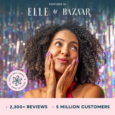 Лампа SUNUV для гель-лаку UV LED, сушарка для нігтів з 4 таймерами, LCD дисплеєм, інфрачервовим сенсором та подвійною швидкістю сушіння, колір Rose (чорний)