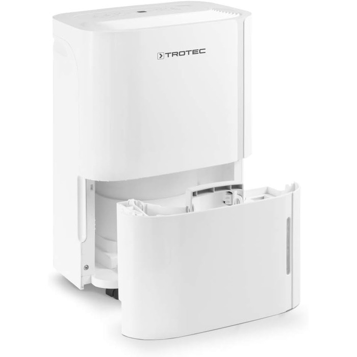 Електричний осушувач повітря Trotec TTK 66 E – продуктивність 24 л/день – площа 50 м² / 125 м³ – з автовимкненням – для квартири та спальні