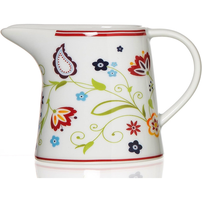 Ritzenhoff & Breker Doppio Shanti 30-Piece Porcelain Dinnerware Set with Sugar Bowl & Gravy Boat