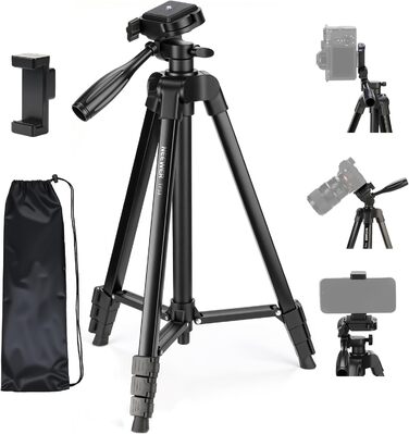 NEEWER Штатив для відеозйомки з пливним упором 72', сумісний з DJI RS Gimbal, для DSLR та відеокамер, максимальне навантаження 8кг
