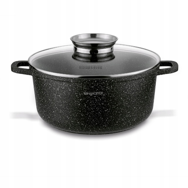 Традиційна каструля Konighoffer Pollo Black, 4,5 л