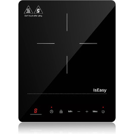 Індукційна плита ISEASY WQ-8030, 2100 Вт, 9 режимів приготування