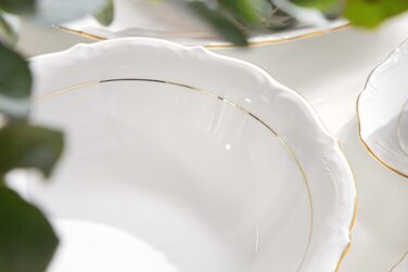 Обідній сервіс на 6 осіб, порцеляна Maria Teresa Konsimo, 12/44 елементи