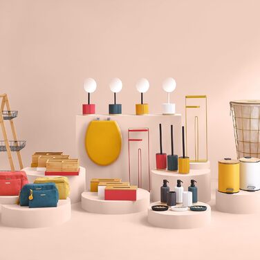 Сміттєвий кошик 5five Modern Color з м'яким закриванням Soft Close, 3 л, колір бірюзовий (Petrol)