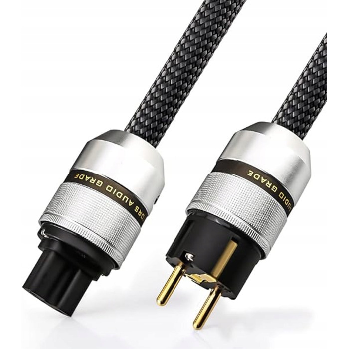 Hi-Fi кабель живлення High-End TERTULLUS C15, 2м, Schuko