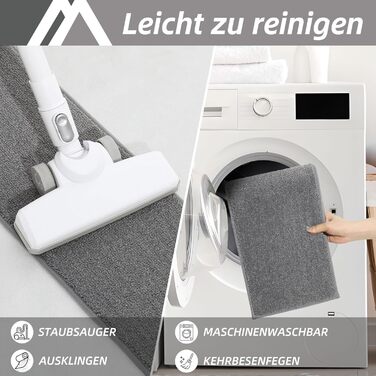 Ковзаючі сходинки для дому COSY HOMEER (15 шт.) 70x22 см, самоклеючі, машинне прання, 100% поліестер, TPE-підкладка, для дітей, літніх людей та домашніх тварин