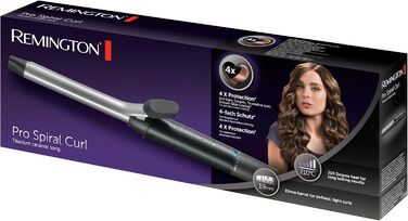 Локон Remy Remington Pro Spiral Curl [19mm] - цифровий дисплей, керамічне покриття, для створення локонів