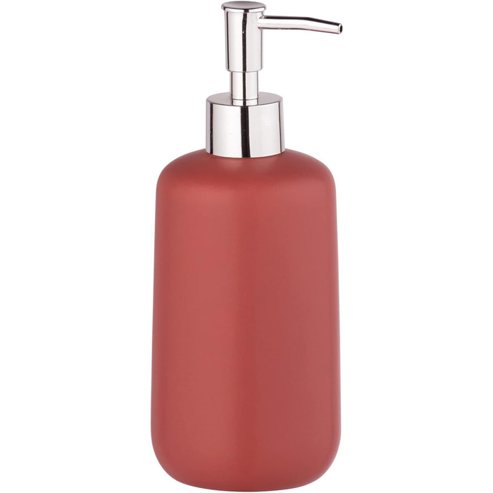 Дозатор для мила Allstar Olinda, керамічний, 500 мл, зелений, 8 x 20 x 7,7 см