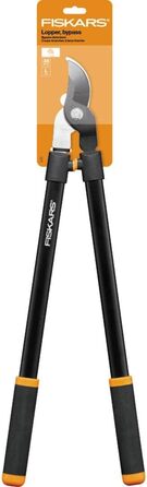 Секатор Fiskars L11 для свіжої деревини, антипригарне покриття, загартована сталь, 81 см, чорний
