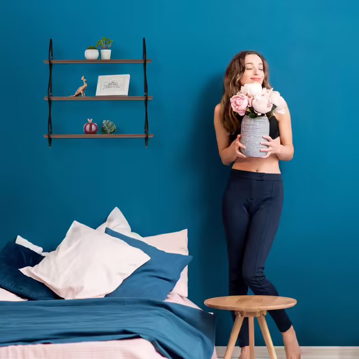 Relaxdays Wall Shelf with 3 Shelves