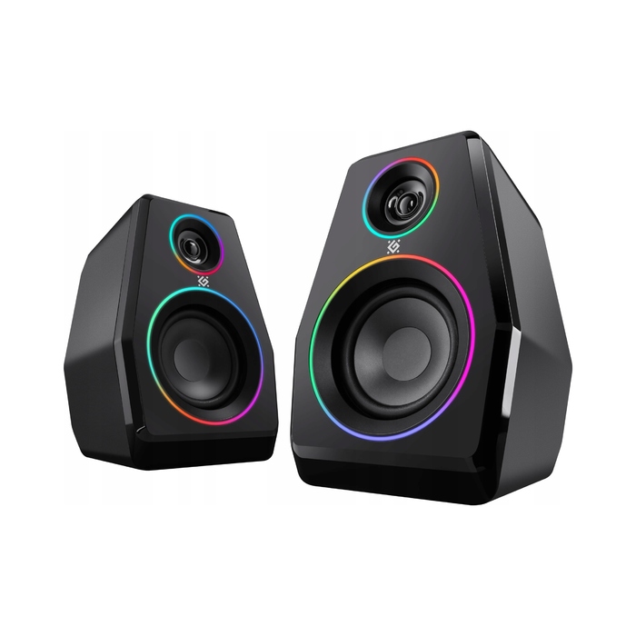 Колонки Defender SOLAR 10 2.0 10 Вт Bluetooth, USB, RGB-підсвітка