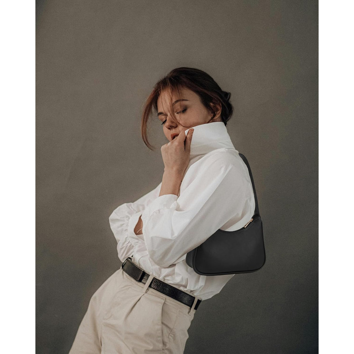 Сумка жіноча LOVEVOOK міні клатч через плече чорна - стильна сумка-месенджер для побачень, вечірок та покупок