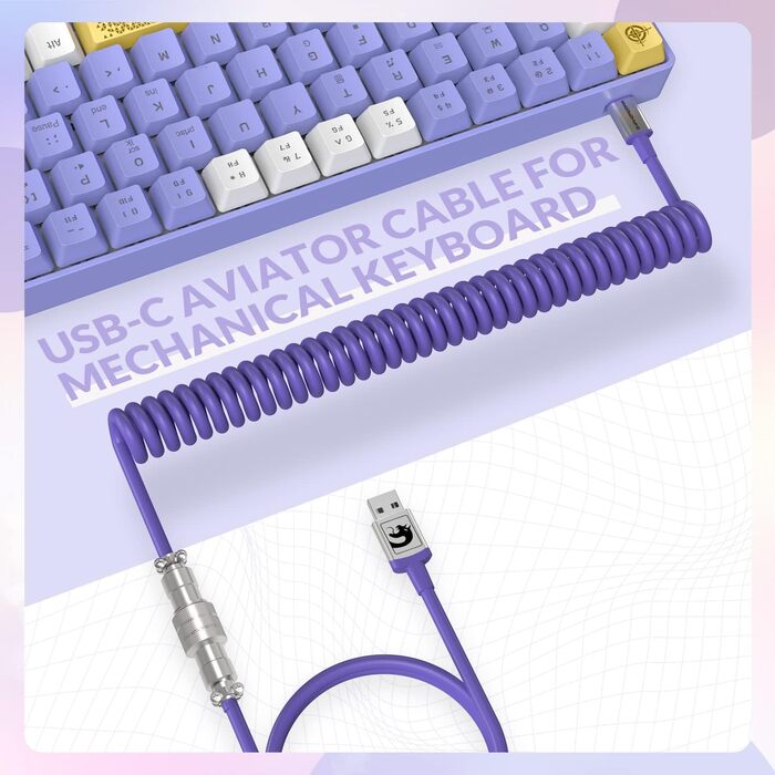 YINDIAO T8 Комплект ігрової клавіатури та миші RGB 60%, Механічна клавіатура TKL 68 клавіш, Миша з сотовою структурою, до 6400DPI, для PC PS5, Темно-сірий (Синій перемикач)