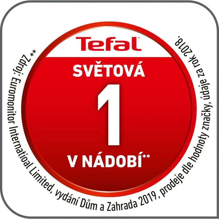 Каструля з кришкою Tefal Intuition для індукційних плит, нержавіюча сталь, 2,9 л, 20 см