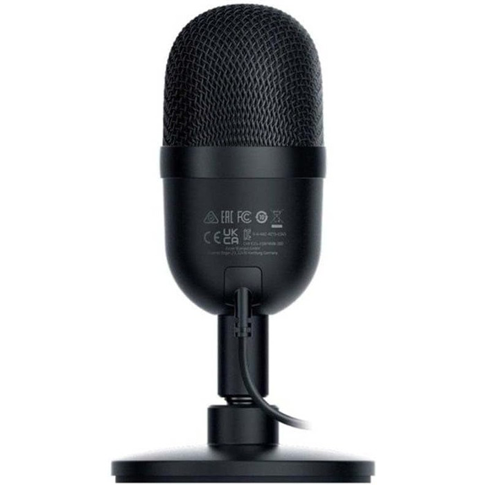 Мікрофон Razer Seiren Mini RZ19-03450100-R3M1 чорний - компактний конденсаторний мікрофон для стрімінгу та подкастів