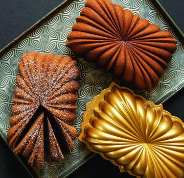 Форма для випікання Nordic Ware, хвиляста, золота, алюміній, антипригарна, NW 81677