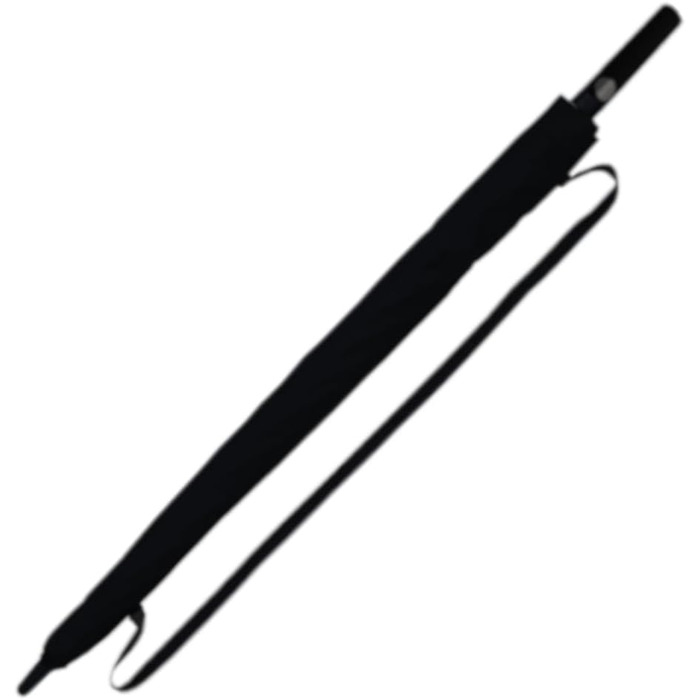 COLLAR AND CUFFS London XL Golf Umbrella - Windproof, Fiberglass Ribs, Automatic Open/Close - Red & Yellow