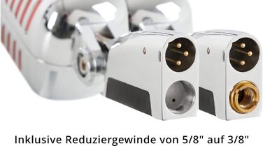 Pronomic DM-66R: Мікрофонний комплект для вокалу та запису - Вінтажний дизайн, XLR, зі штативом та кабелем