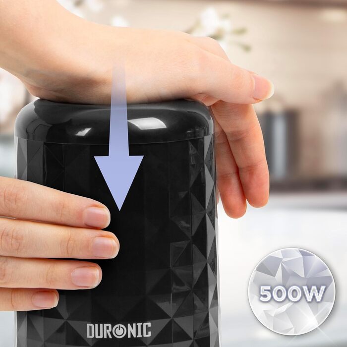 Електричний дрібнер Duronic для цибулі та овочів, 700 мл, Ch57 Bk