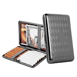 Металеве етолі для сигарет 84 мм, чорне, трикутник, для King Size (14 шт.), захист RFID