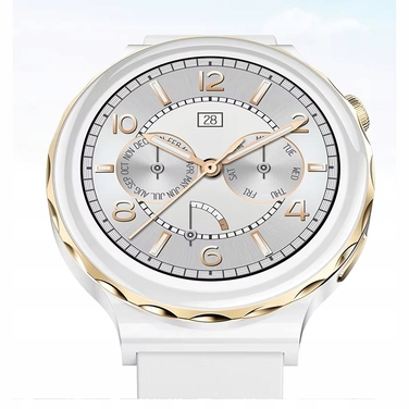 Смарт-годинник Smart-Trend GT, білий з золотом