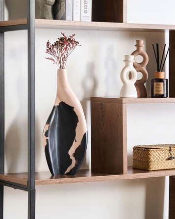 Ваза Beliani з дерева, 10 x 40 см