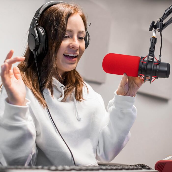 Кріплення для мікрофона YOUSHARES, сумісне з HyperX QuadCast, металева клямка, поп-фільтр, кріплення на стіну та стіл