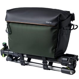 Чохол-сумка на плече для камери LLANO для DSLR/беззеркальних камер, зелений