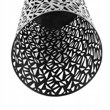 Підставка для парасольок з піддоном для передпокою та холу, чорна, ажурна