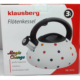 Чайник заварник з нержавіючої сталі Klausberg (Weiß Magic)