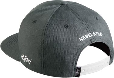 Кепка Nebelkind Snapback з піксельним дизайном, універсальний розмір, регульована, unisex, якісна бейсболка в стилі streetwear, ретро, сіра, багатокольорова